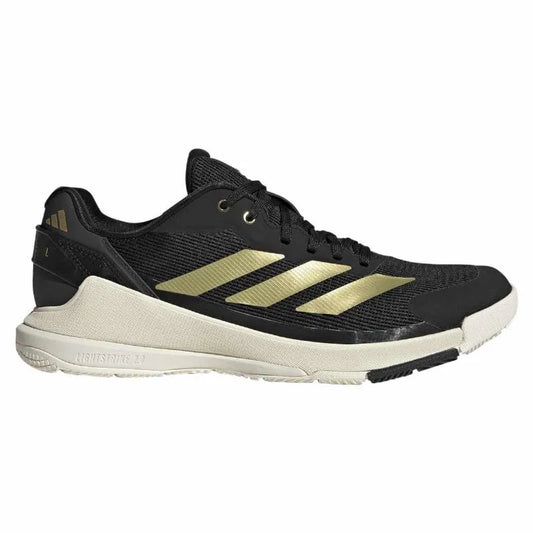 Adidas Crazyquick LS Padel Black Gold Baskets - Image 1