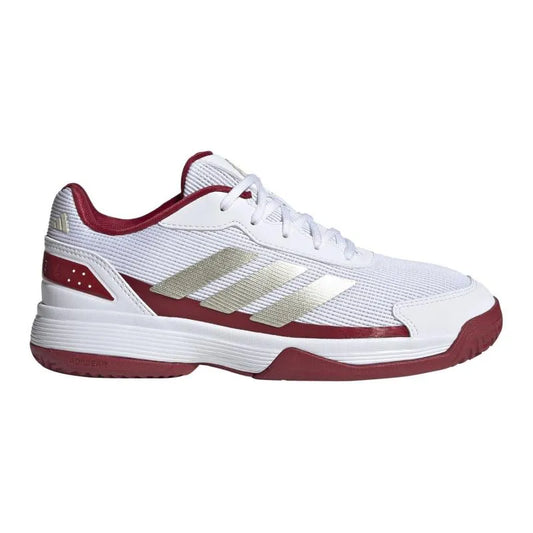 Adidas Crazyquick Padel Blanc Rouge Junior Baskets - Image 1