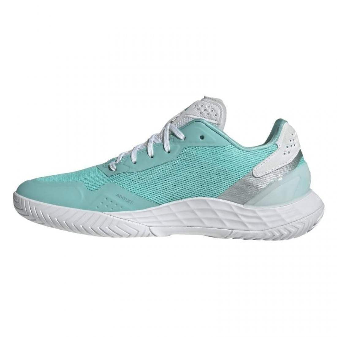 Adidas Defiant Speed 2 Aqua Blue Silver Baskets Femme