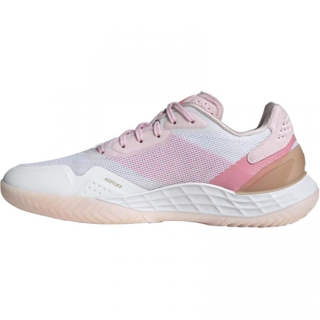 Adidas Defiant Speed 2 Pearl Blanc Sneakers Rose Femme