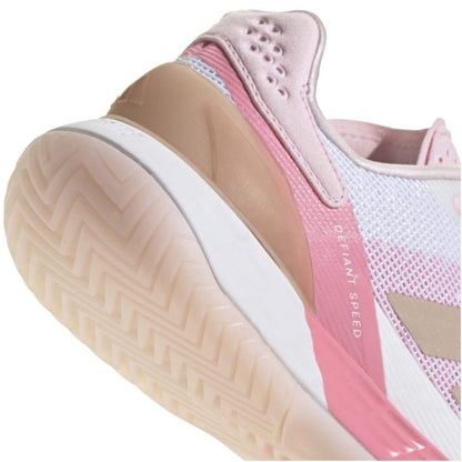 Adidas Defiant Speed 2 Pearl Blanc Sneakers Rose Femme