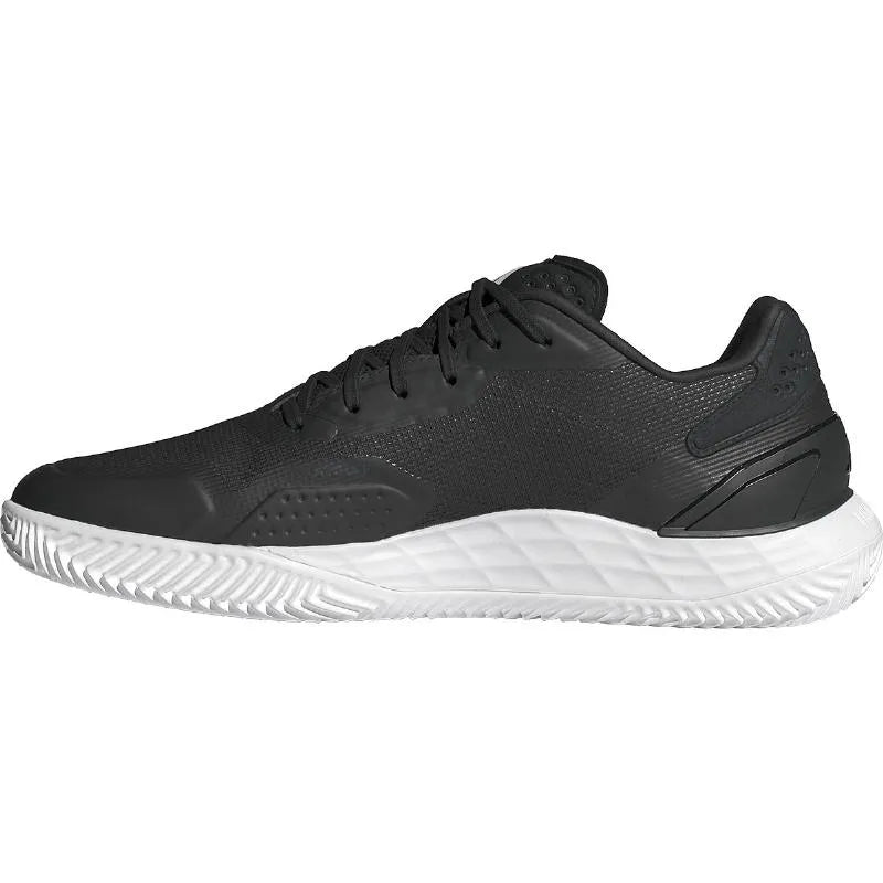 Adidas Defiant Speed 2 Terre Battue Noir Blanc Gris Sneakers - Image 3