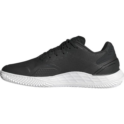 Adidas Defiant Speed 2 Terre Battue Noir Blanc Gris Sneakers - Image 3