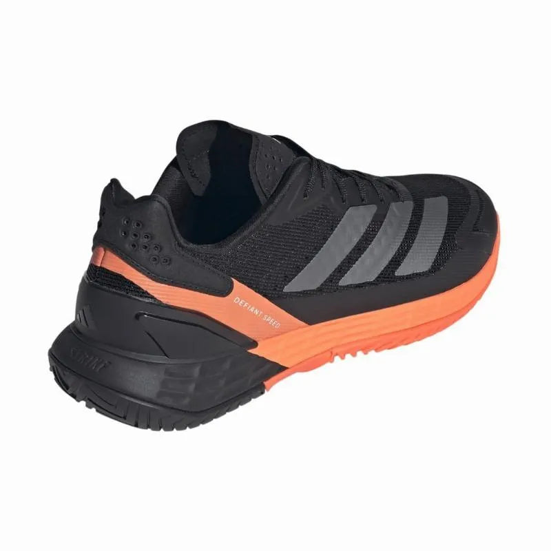 Adidas Defiant Speed 2 Noires Orange - Image 5