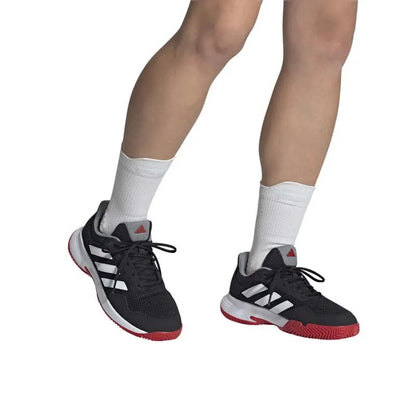 Adidas Game Spec 2 Chaussures Noir Blanc Rouge - Image 4