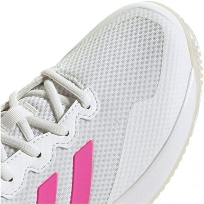 Adidas GameCourt 2 Blanc Rose Baskets Femme