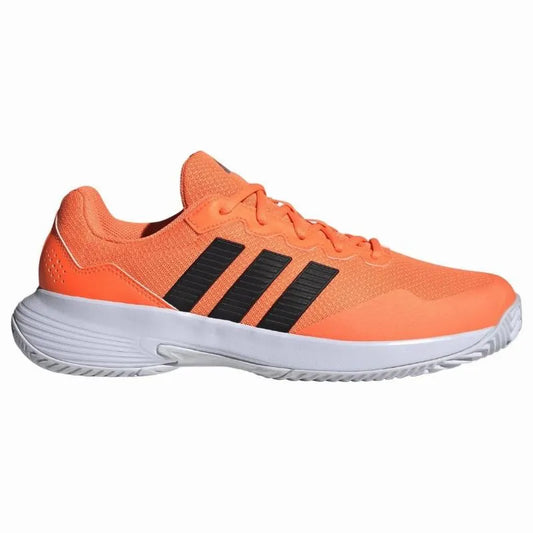 Baskets orange Adidas GameCourt 2 - Image 1