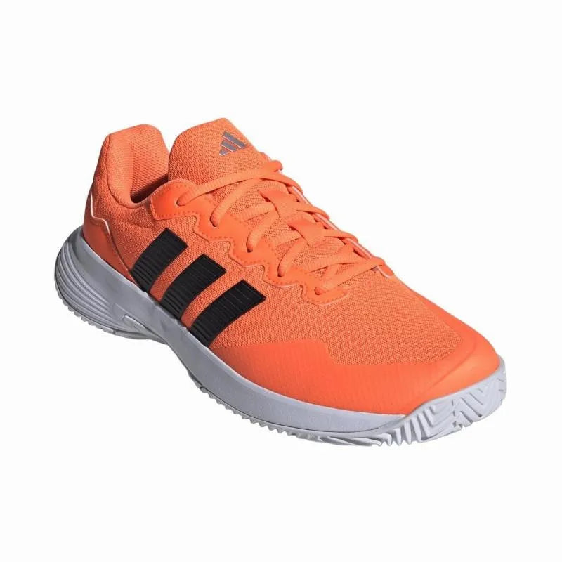 Baskets orange Adidas GameCourt 2 - Image 4