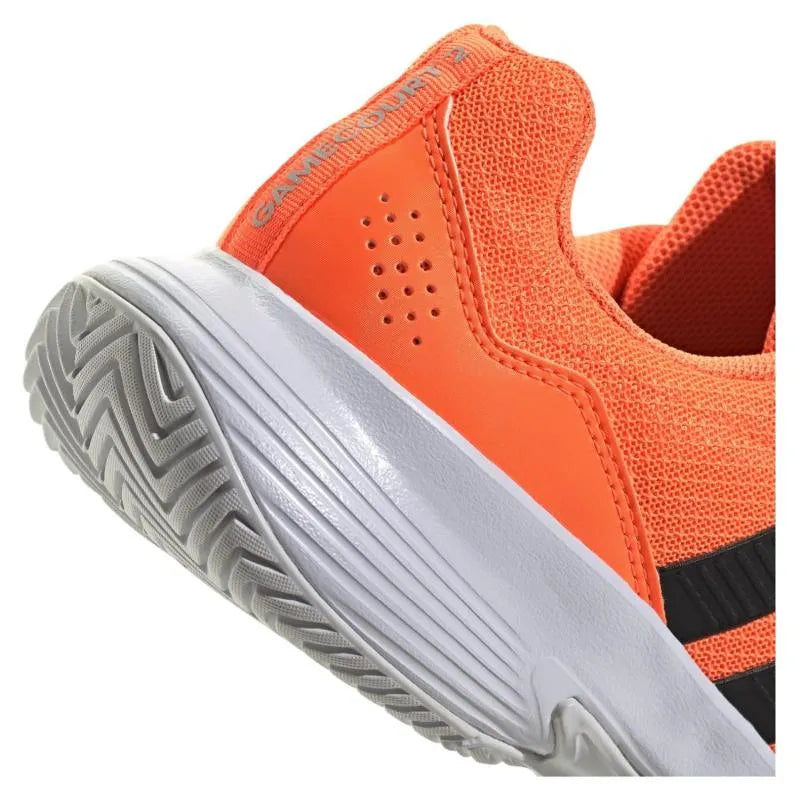 Baskets orange Adidas GameCourt 2 - Image 7