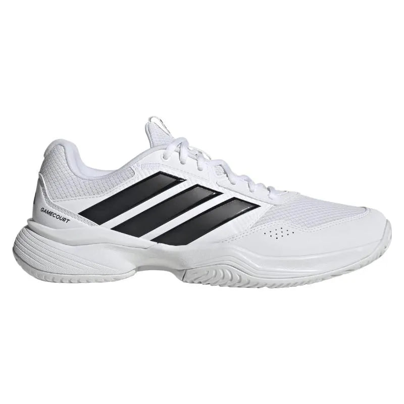 Adidas GameCourt 3 Baskets Noires Blanches - Image 1