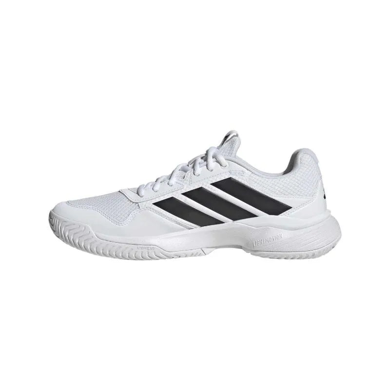 Adidas GameCourt 3 Baskets Noires Blanches - Image 3