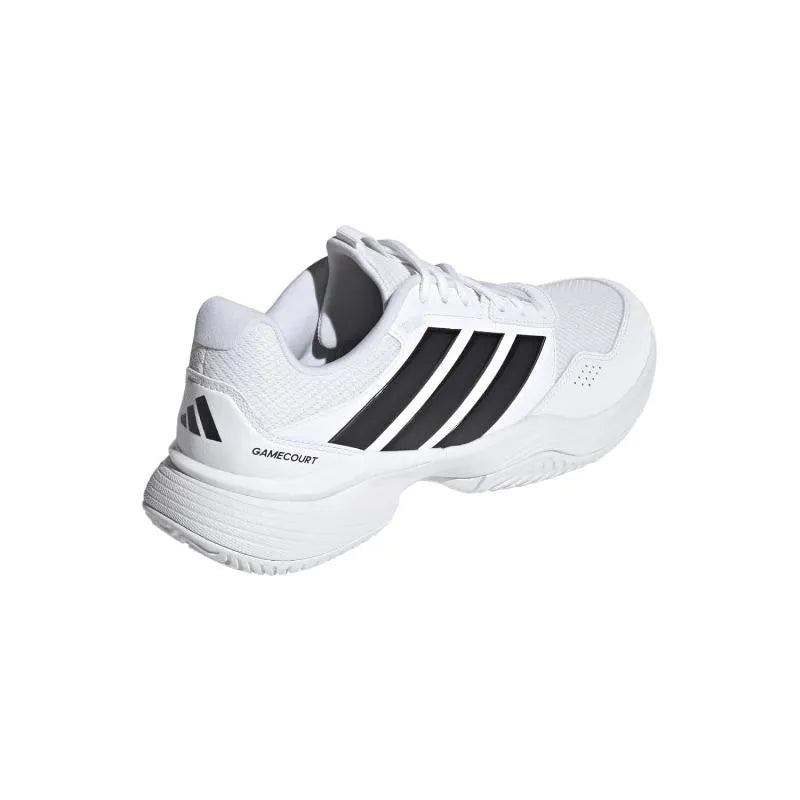 Adidas GameCourt 3 Baskets Noires Blanches - Image 4