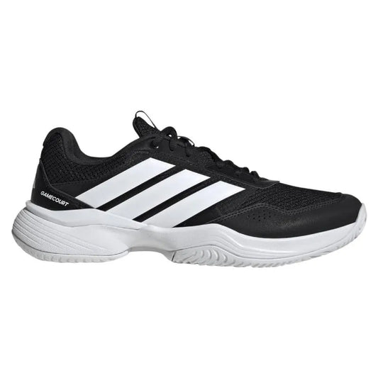 Adidas GameCourt 3 Baskets noires et blanches - Image 1