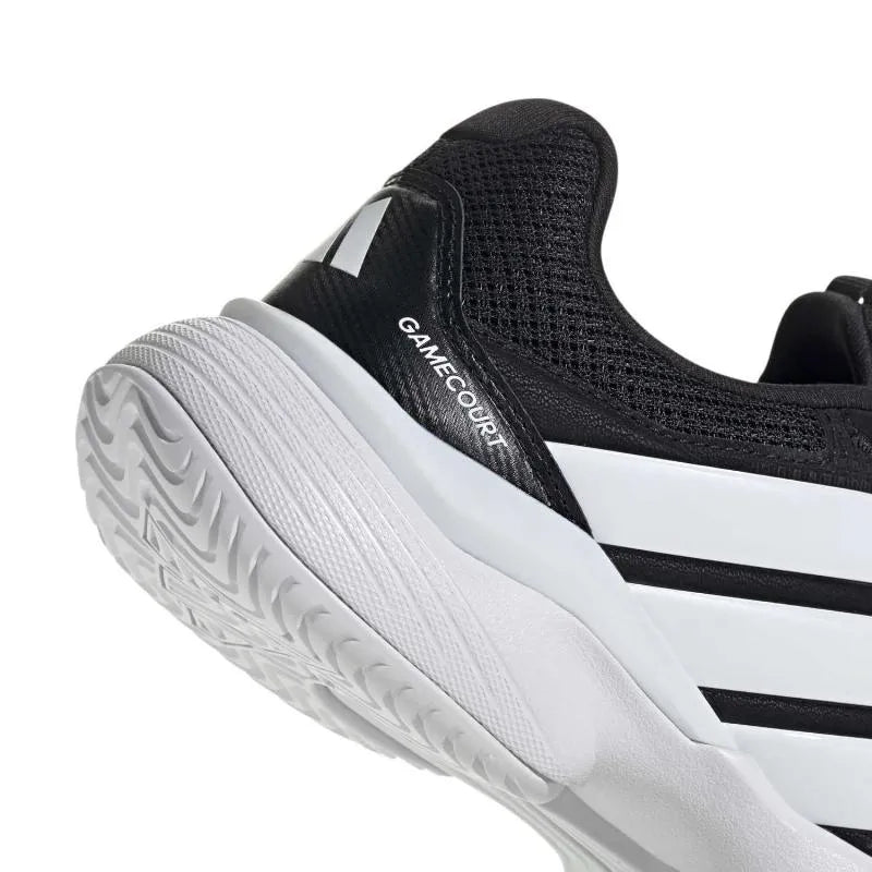 Adidas GameCourt 3 Baskets noires et blanches - Image 6