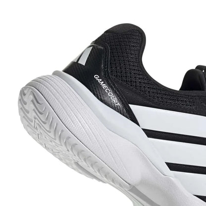 Adidas GameCourt 3 Baskets noires et blanches - Image 6