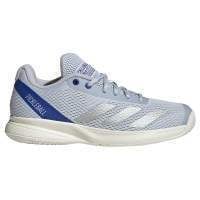 Adidas Pickleball Courtflash Bleu Argent Baskets Femme