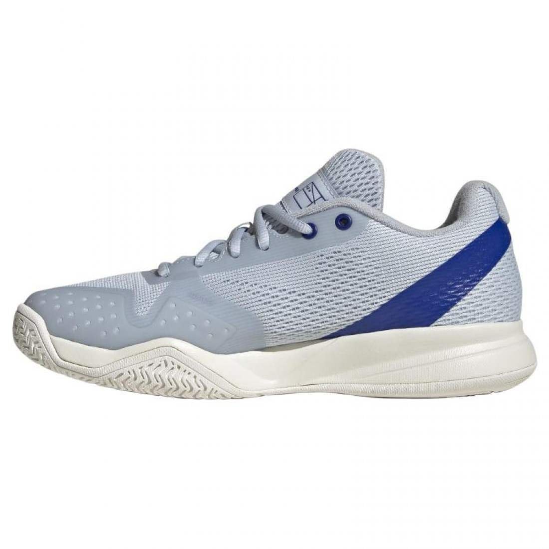 Adidas Pickleball Courtflash Bleu Argent Baskets Femme
