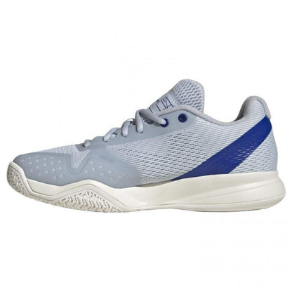 Adidas Pickleball Courtflash Bleu Argent Baskets Femme