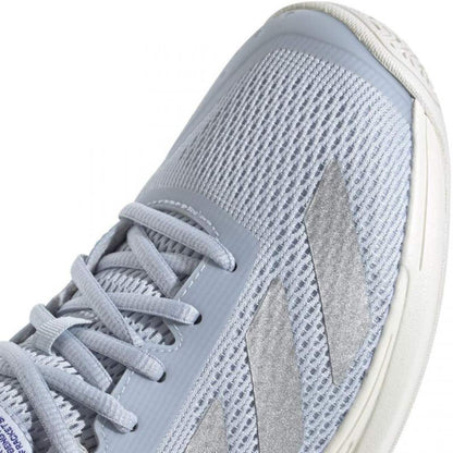 Adidas Pickleball Courtflash Bleu Argent Baskets Femme