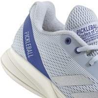 Adidas Pickleball Courtflash Bleu Argent Baskets Femme