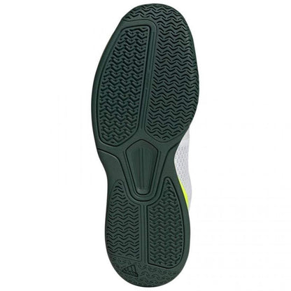 Zapatillas Adidas Adidas Pickleball Courtflash White Black Green Sneakers