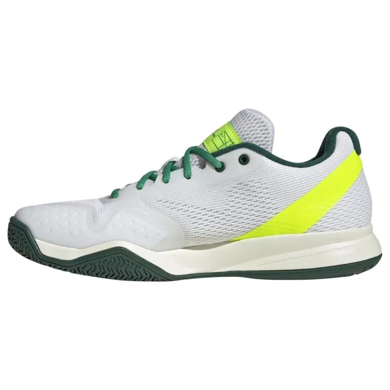 Adidas Pickleball Courtflash Blanc Noir Vert Baskets - Image 3