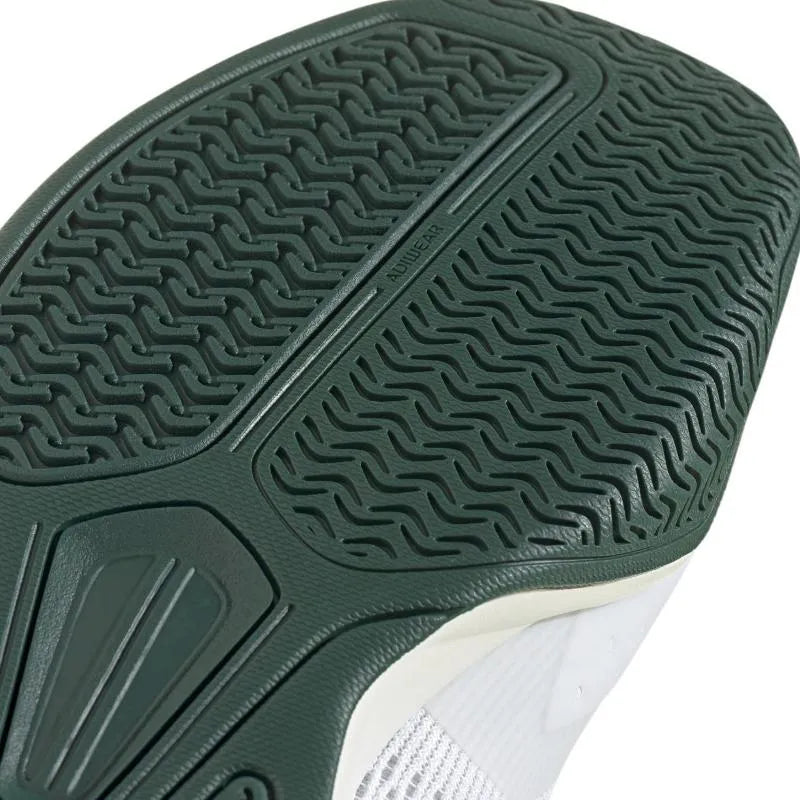 Adidas Pickleball Courtflash Blanc Noir Vert Baskets - Image 4