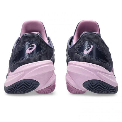 Zapatillas Asics Court FF 3 Clay Azul Indigo Blanco Mujer