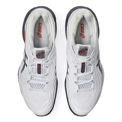 Zapatillas Asics Court FF 3 Clay Blanco Gris Naranja