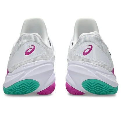 Asics Court FF 3 Clay White Pink Sakura Sneakers - Image 7