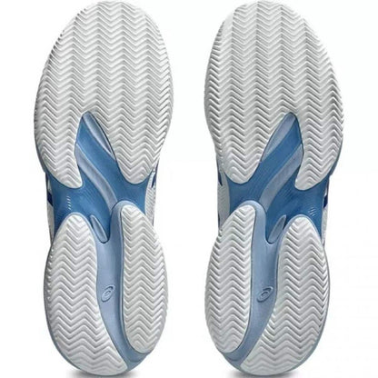 Baskets Asics Court FF 3 Novak Clay White Tuna Blue