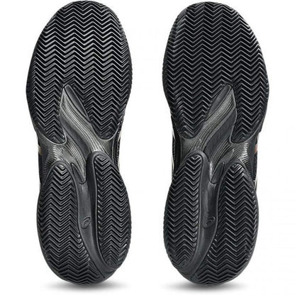 Zapatillas Asics Court FF 3 Novak Clay Night Energy Negro Oro