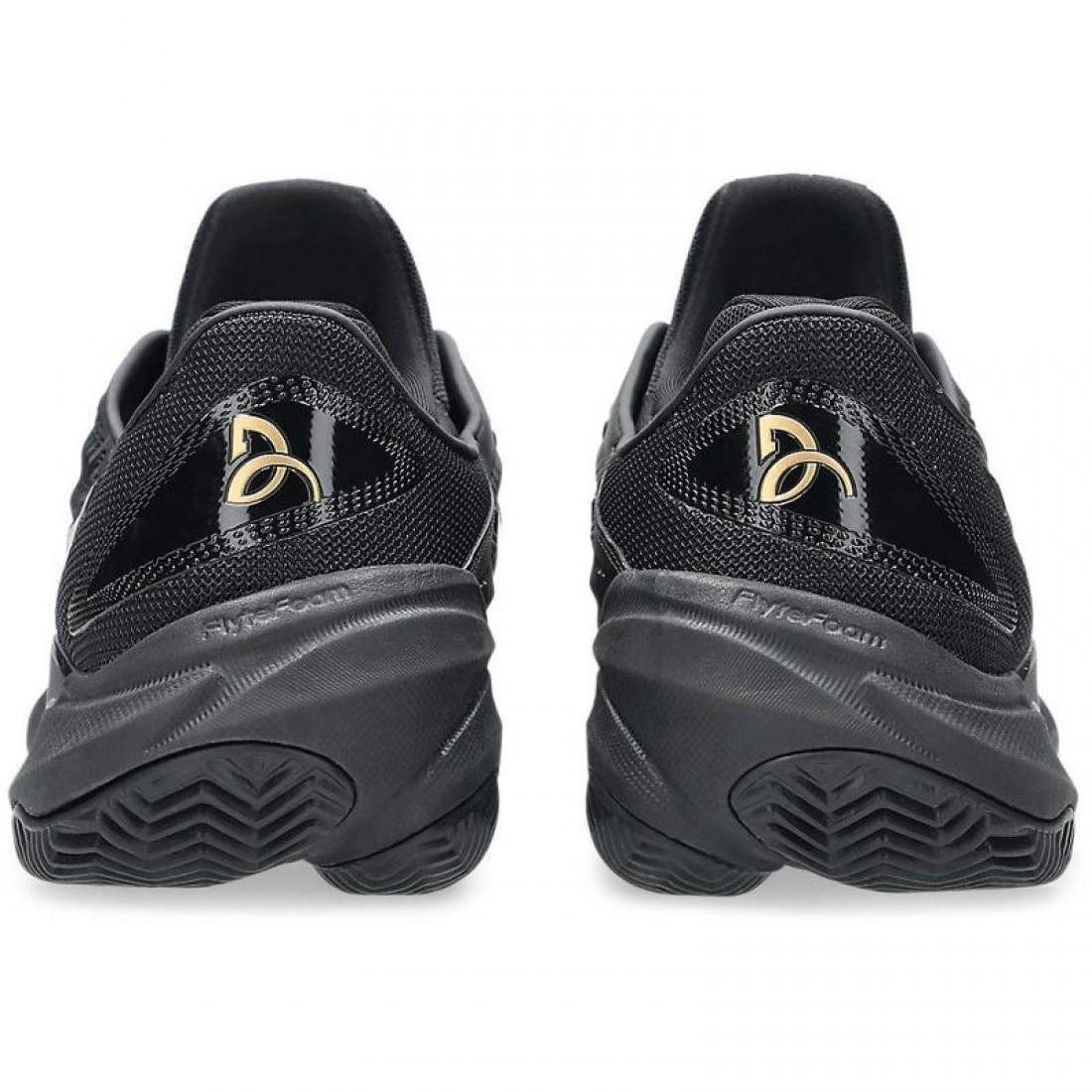 Zapatillas Asics Court FF 3 Novak Clay Night Energy Negro Oro