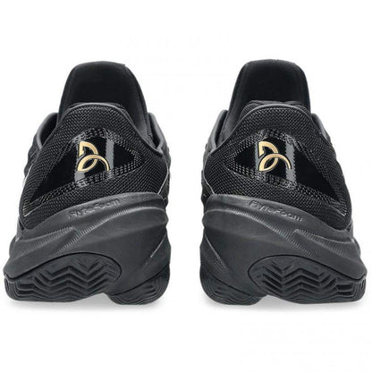 Zapatillas Asics Court FF 3 Novak Clay Night Energy Negro Oro