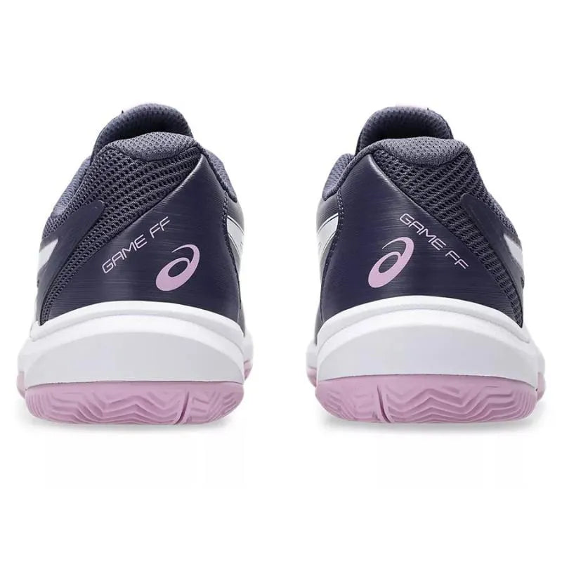 Baskets Femme Asics Game FF CLAY BLEU Indigo BLANC - Image 6
