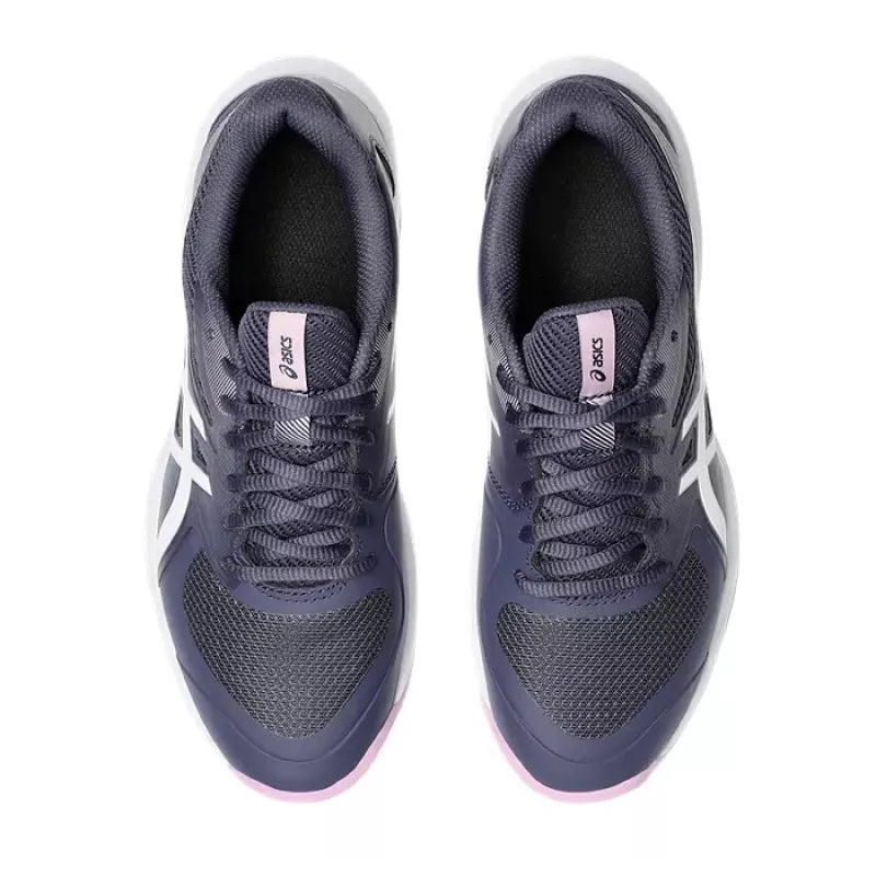 Baskets Femme Asics Game FF CLAY BLEU Indigo BLANC - Image 7