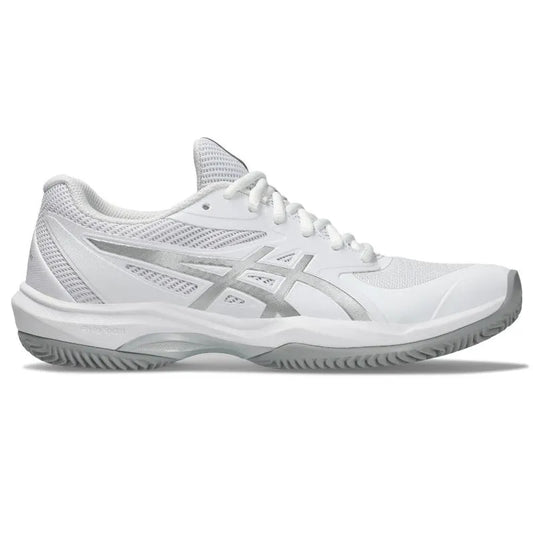 Baskets Femme Asics Game FF CLAY Blanc Argent - Image 1