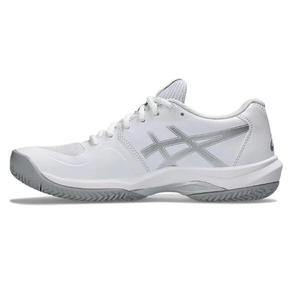 Baskets Femme Asics Game FF CLAY Blanc Argent - Image 3
