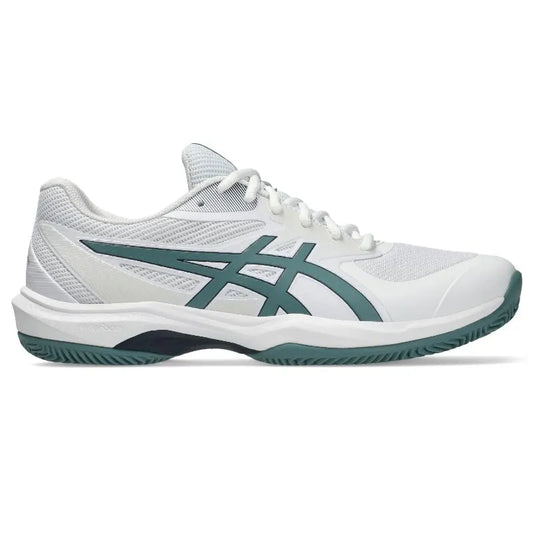 Asics Game FF Clay White Green Baskets - Image 1