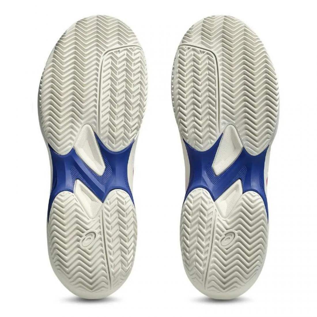 Zapatillas Asics Game FF Clay Crema Rosa Brillante Mujer