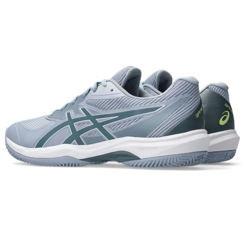 Asics Game FF Clay Gray Bleu-Vert Baskets en acier - Image 6
