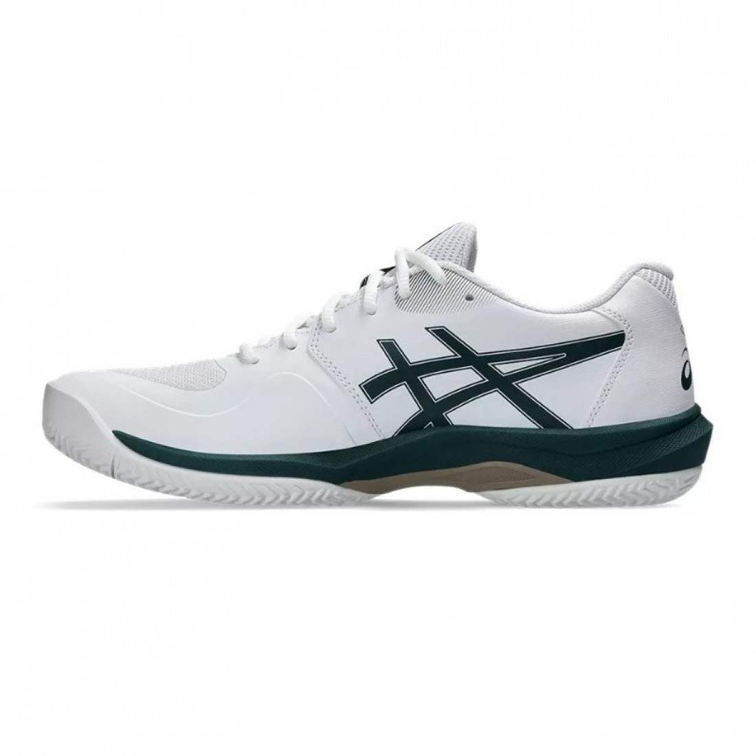 Zapatillas Asics Game FF Clay White Green Saxon Sneakers