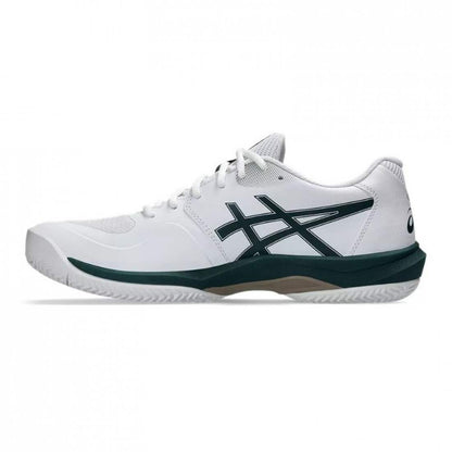 Zapatillas Asics Game FF Clay White Green Saxon Sneakers
