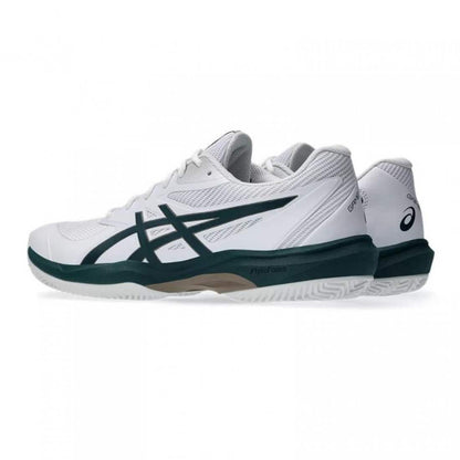 Zapatillas Asics Game FF Clay White Green Saxon Sneakers