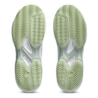 Zapatillas Asics Game FF Clay Verde Liquen Blanco Mujer