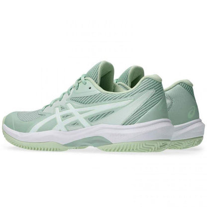 Zapatillas Asics Game FF Clay Lichen Green White Women''''s Sneakers