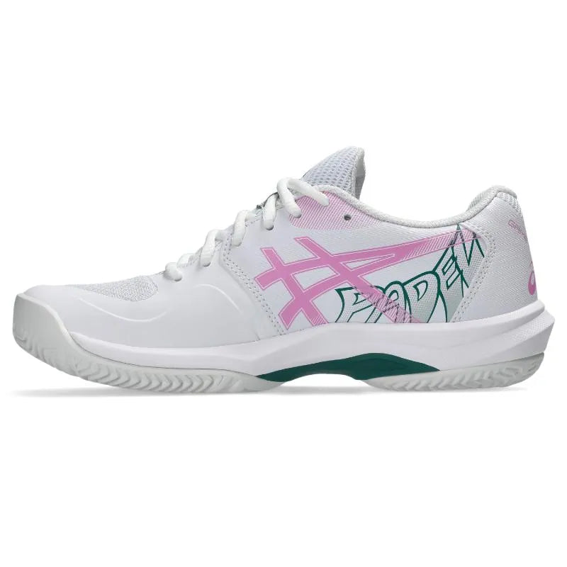 Asics Game FF Padel Baskets Rose Bubblegum Blanches - Image 3