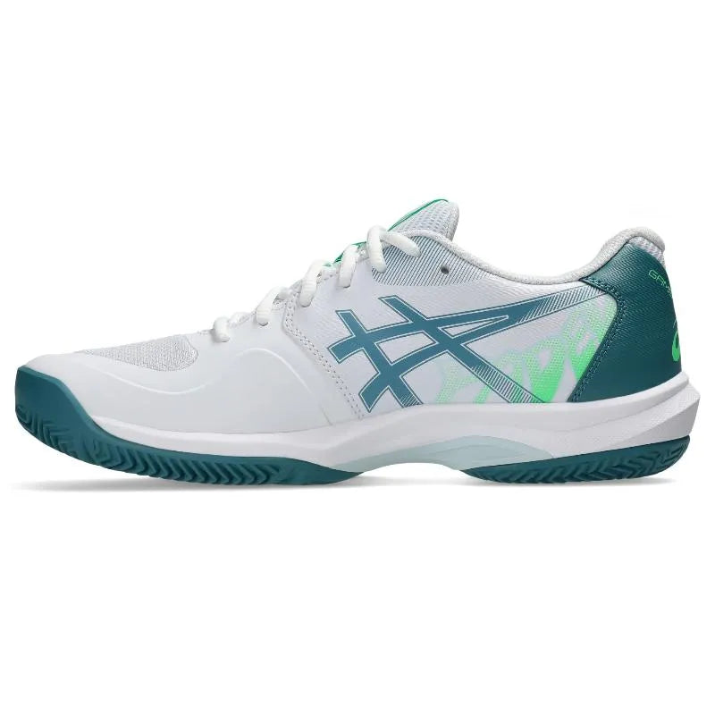 Asics Game FF Padel Baskets Blanche Vert Pâle - Image 3