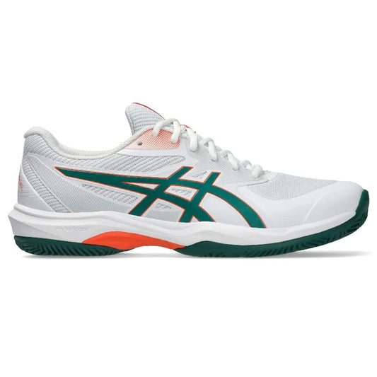Asics Game FF Padel Blanc, Vert Orange Baskets - Image 1