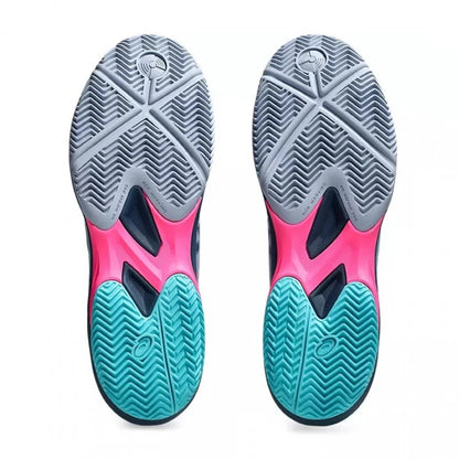 Zapatillas Asics Gel Challenger 14 Padel Gris Metropolis Aqua